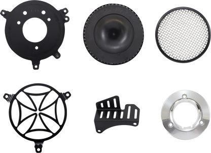 COBRA Air Cleaner Kit - Black 606-0100-02B-SB