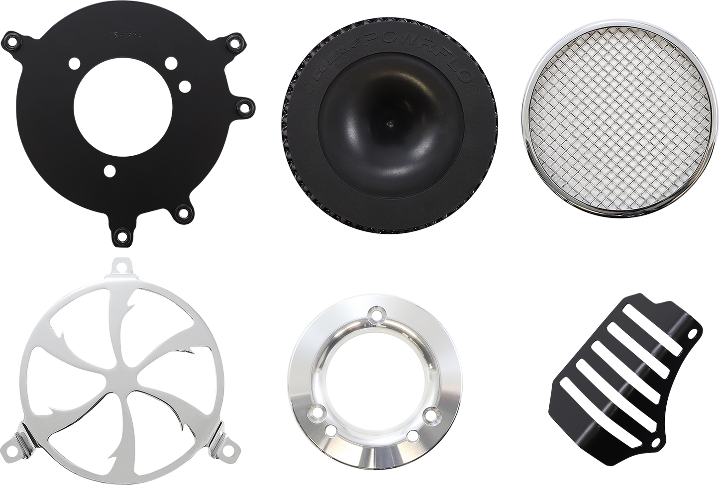 COBRA Air Cleaner Kit - Chrome 606-0104-01-SB