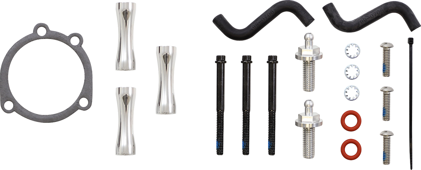 COBRA RPT Air Intake Kit - Black/Chrome 606-0102-05BCSB