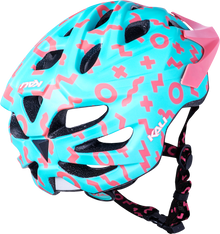 KALI Youth Chakra Plus Helmet - Zwiggles - Matte Seafoam/Salmon 0221421212