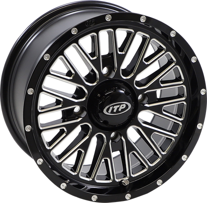 ITP Wheel - Momentum - Front/Rear - Black/Milled - 14x7 - 4/137 - 5+2 (+30 mm) 1422735731B