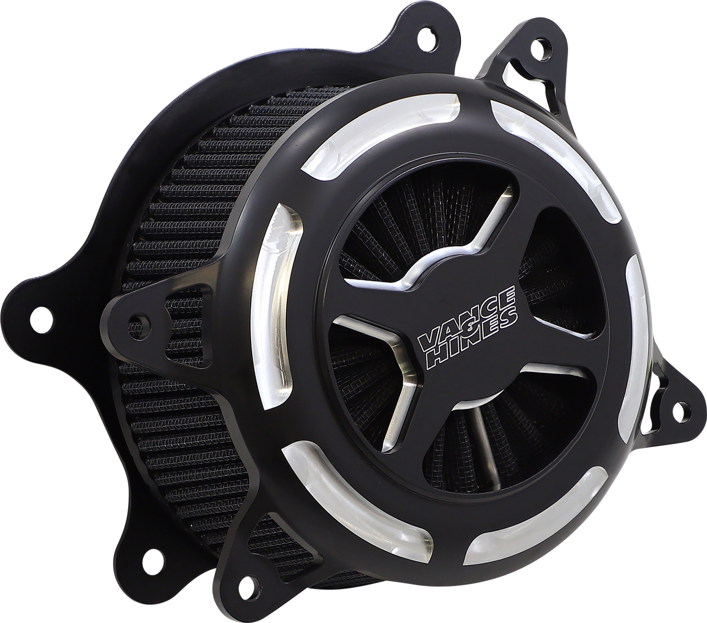 VANCE & HINES VO2 X Air Intake Kit - Black Contrast 42343