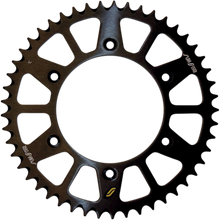SUNSTAR SPROCKETS Rear Sprocket - 51 Tooth - Works/Black 5-354751BK