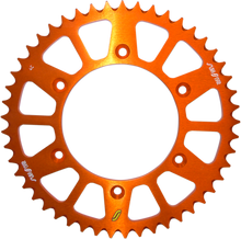 SUNSTAR SPROCKETS Rear Sprocket - 50 Tooth - Gas Gas/Husaberg/Husqvarna/KTM - Works/Orange 5-354750OR