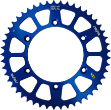 SUNSTAR SPROCKETS Rear Sprocket - 50 Tooth - Honda/Yamaha - Works/Blue 5-359250BL