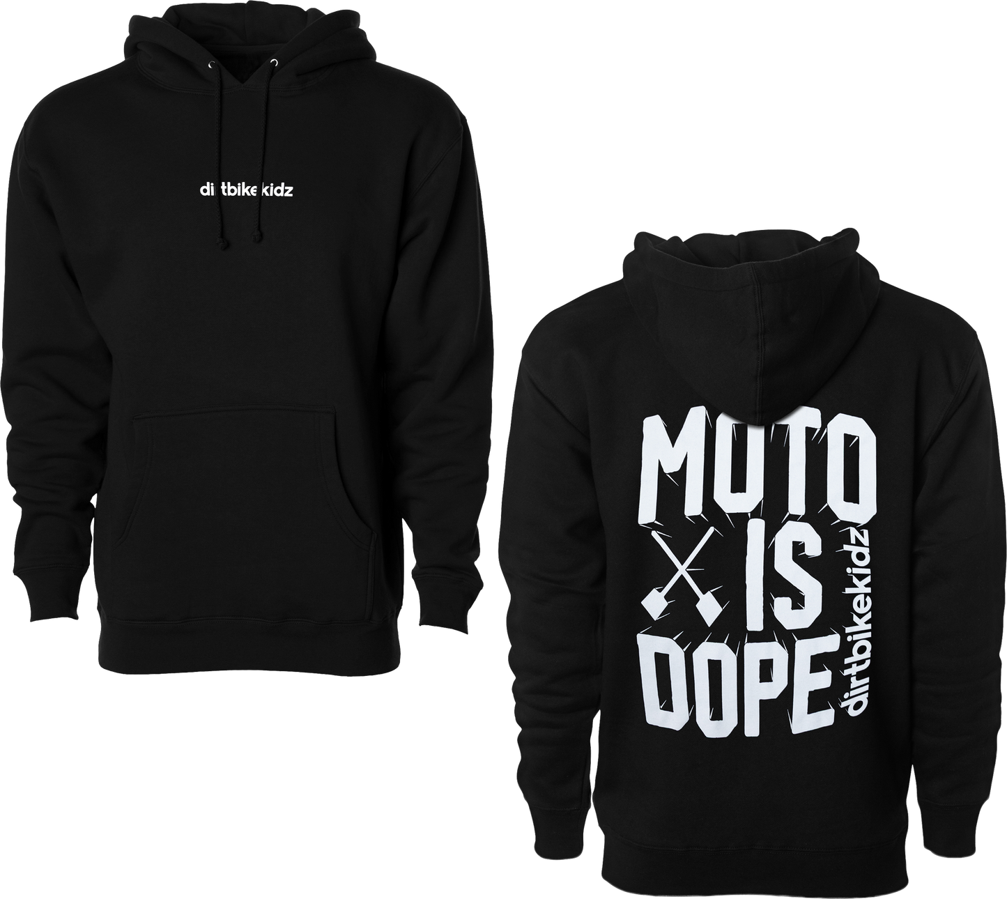 Moto Is Dope Hoodie Black 2x