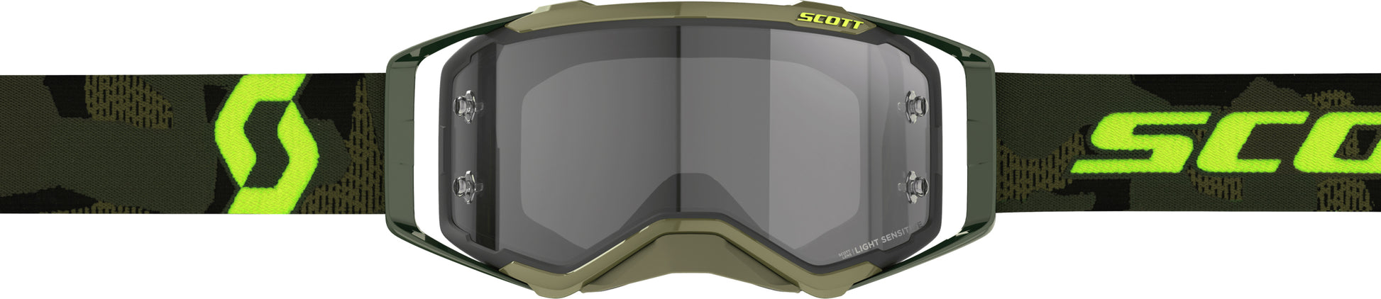 Prospect Ls Goggle Kaki Grn/Neon Ylw Grey Works