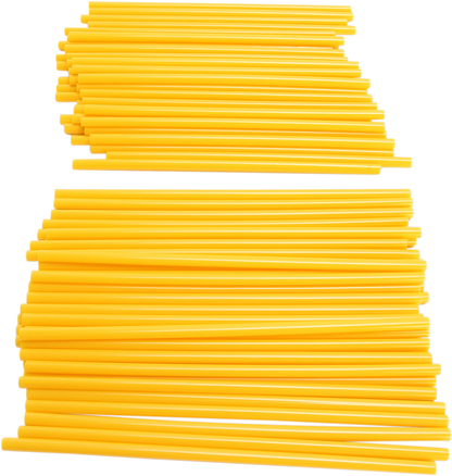 EMGO Spoke Covers - Wheel Trim - Yellow - 80 Pack 16-26097