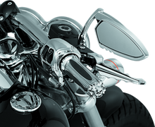 Kuryakyn Premium Zombie Grips With Throttle Boss Dual Cable Chrome