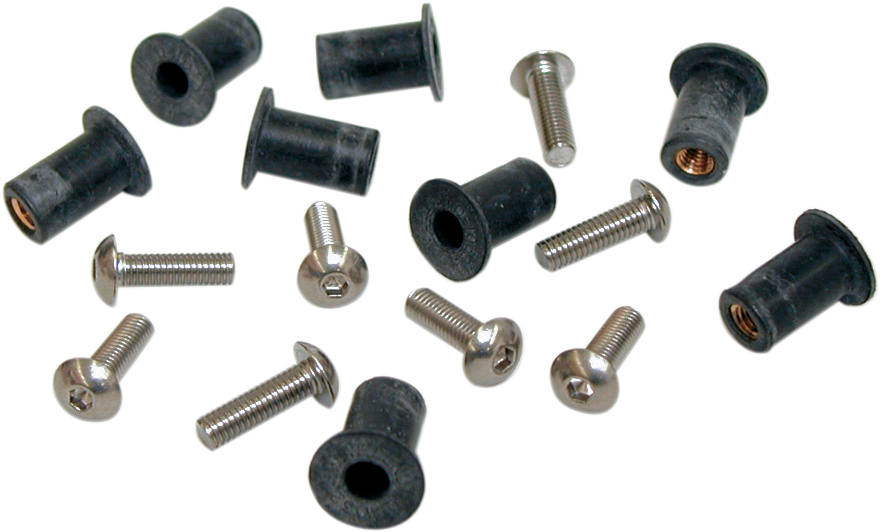 ZERO GRAVITY Windscreen Well Nuts 32-140