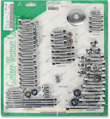 GARDNER-WESTCOTT Bolt Kit - Motor Set - Socket-Head - FLHT P-96-77