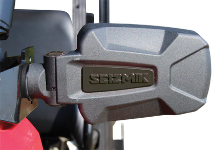 SEIZMIK Mirrors - Pursuit - Side View - Rectangle - Black - 1.75" ROPS 56-18071