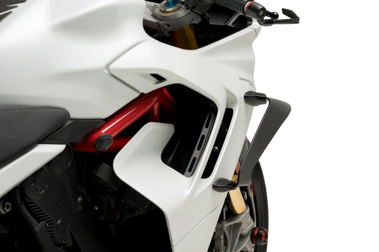 Race Side Spoilers Black Duc