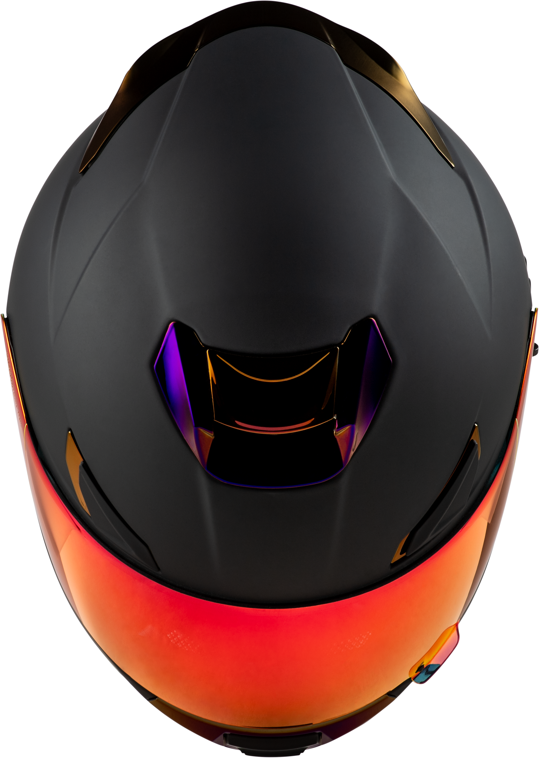 Sentinel Recon Helmet Matte Black/Purple Chrome Md