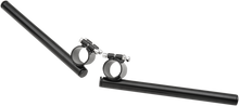 EMGO 1" Clip-On Handlebar - 39 mm - Dimpled - Black 07-93138