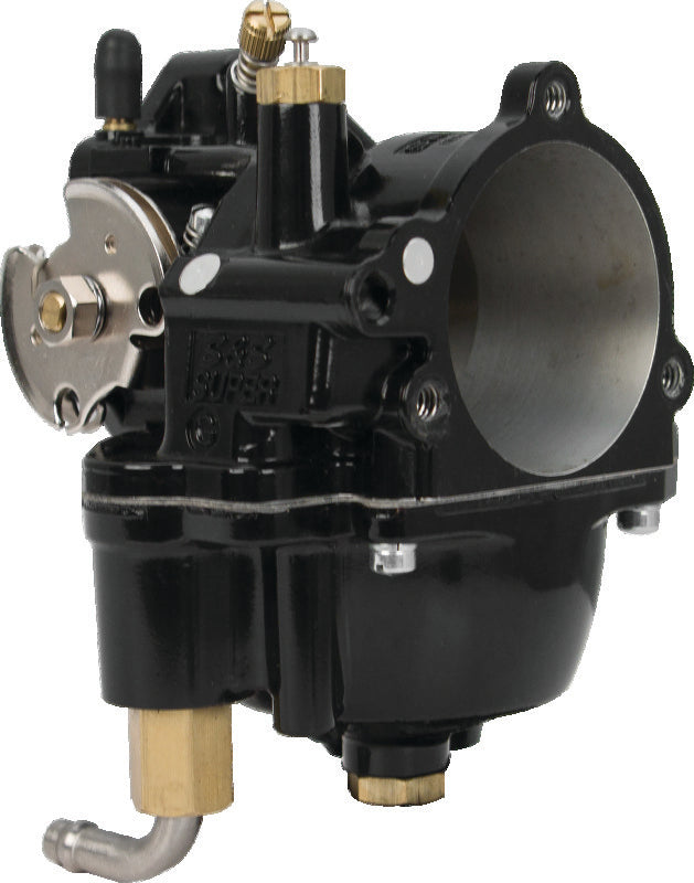 S&S Cycle Big Bore Super G Black Carburetor Assembly