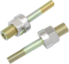 BURLY BRAND Adjustable Shock Lowering Kit - Rear - Lowers 0"-1.25" - Chrome/Gold Anodized Finish B28-257CH