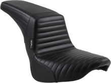 LE PERA Kickflip Seat - Pleated - Black - FX/FL '18-'23 LY-590PT