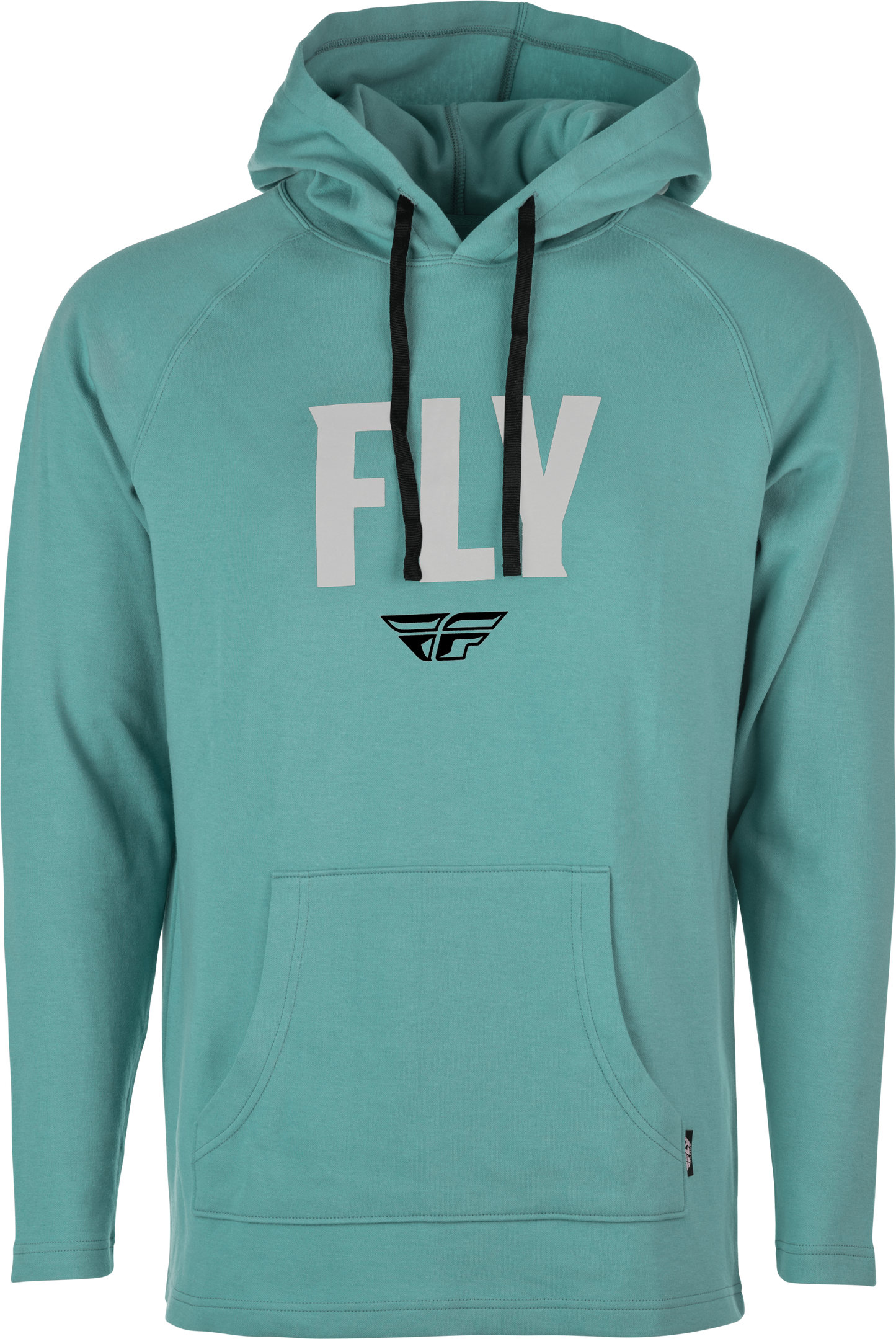 Fly Weekender Pullover Hoodie Sea Green/Grey Lg