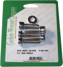 GARDNER-WESTCOTT Mounting Bolt Kit - Brake Caliper - Socket-Head - Rear P-96-148I