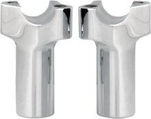 WILD 1 Chubby® Billet Risers - 3-1/2" - Chrome WO529