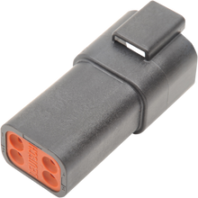 NAMZ Deutsch Receptacle - 4 Pin - Black DR-4B
