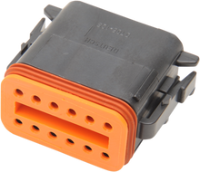 NAMZ Deutsch Plug - 12 Pin - Black DP-12B
