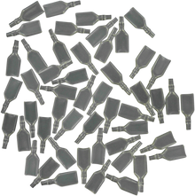NAMZ Shur Terminal PVC Cover - #5 Double Female - 50 Pack NH-607301