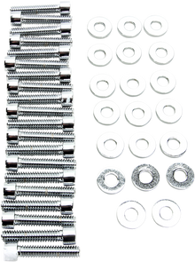 GARDNER-WESTCOTT Bolt Kit - Rocker Box - Socket-Head - Chrome - M8 P-48-15