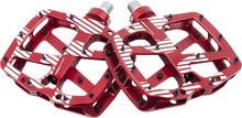 E*THIRTEEN Plus Pedals - Flat - Aluminum - Red PD2UPA-101