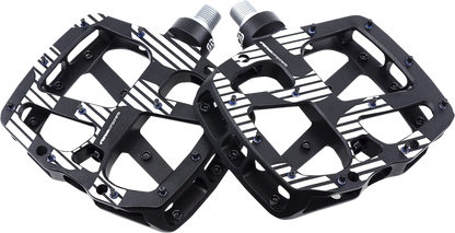 E*THIRTEEN Plus Pedals - Flat - Aluminum - Black PD2UPA-100