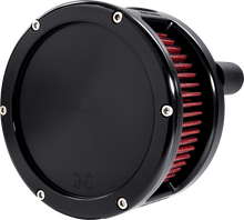FEULING PARTS BA Series Air Cleaner Kit - Black Anodized - Red Filter 5433