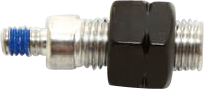 HIGHSIDER Adapter - Mirror - Black - M10 x 1.25 304-061