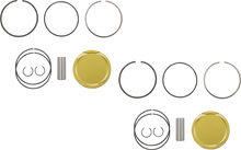 JE PISTONS Piston Kit - 92.00 mm - 9.0:1 CR - Honda 379446