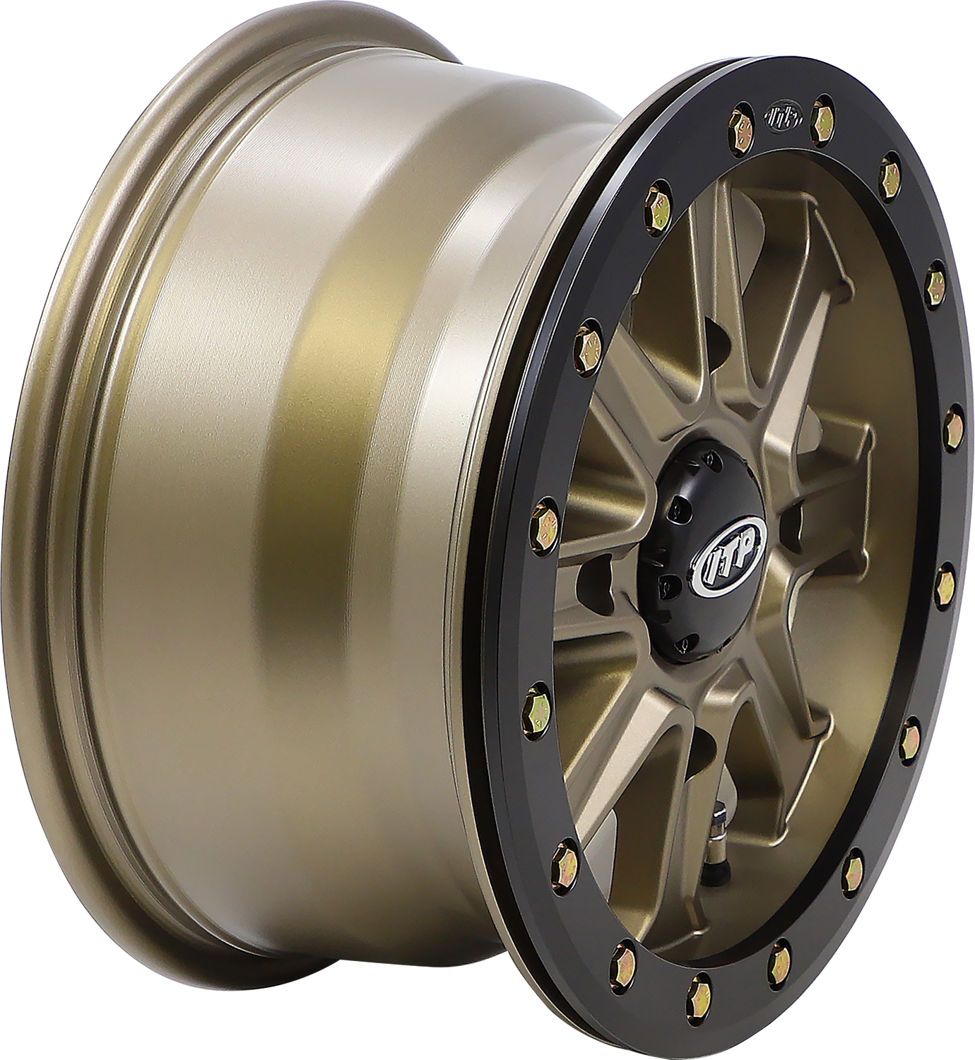 ITP Wheel - Inertia - Front/Rear - Bronze - 14x7 - 4/156 - 5+2 (+40 mm) 1422526729B