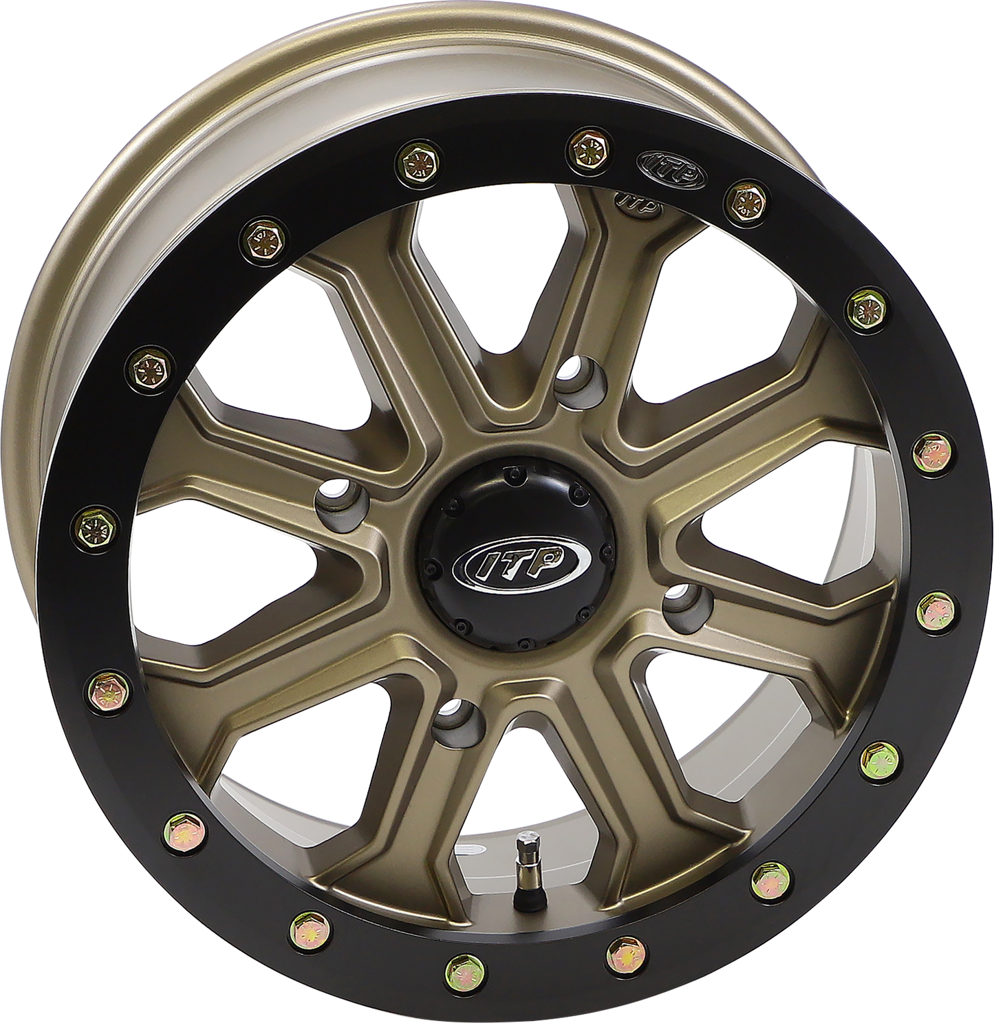 ITP Wheel - Inertia - Front/Rear - Bronze - 15x7 - 4/156 - 5+2 (+40 mm) 1522530729B
