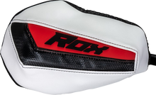 ROX SPEED FX Generation 3 Flex-Tec Handguards - Black/White/Red FT3-HG-BWR
