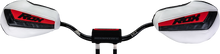 ROX SPEED FX Generation 3 Flex-Tec Handguards - Black/White/Red FT3-HG-BWR
