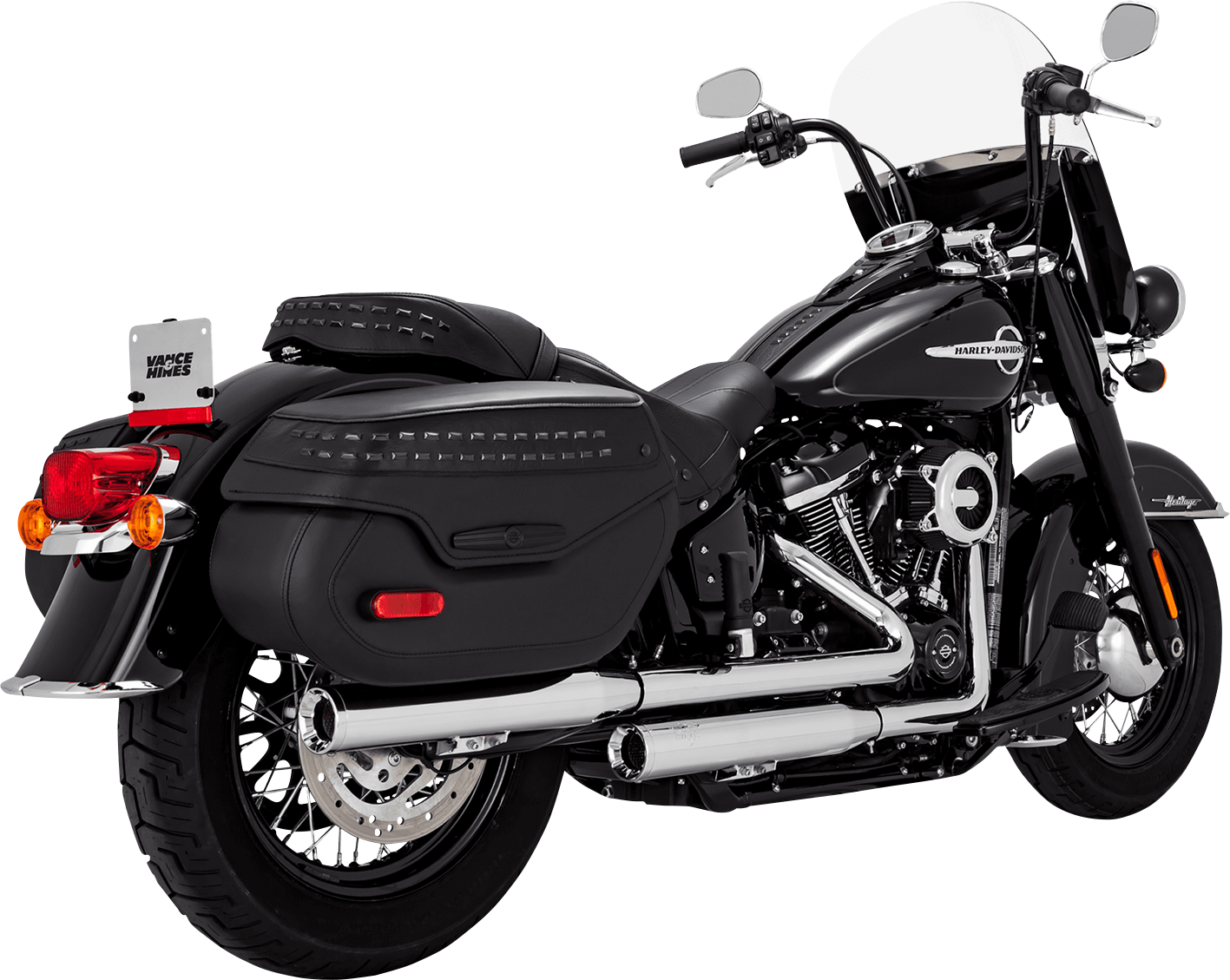 VANCE & HINES Eliminator 300 Slip-On Mufflers - Chrome 16316