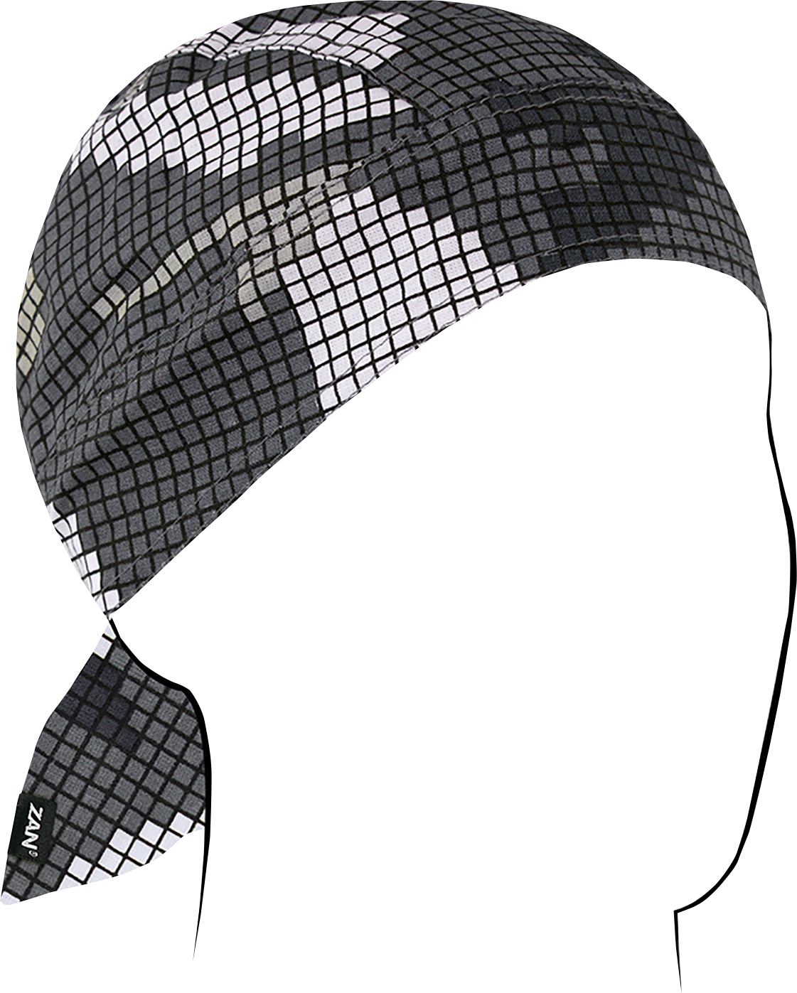 ZAN HEADGEAR Flydanna® Cotton Headwrap - Digi Urban Camo Z608