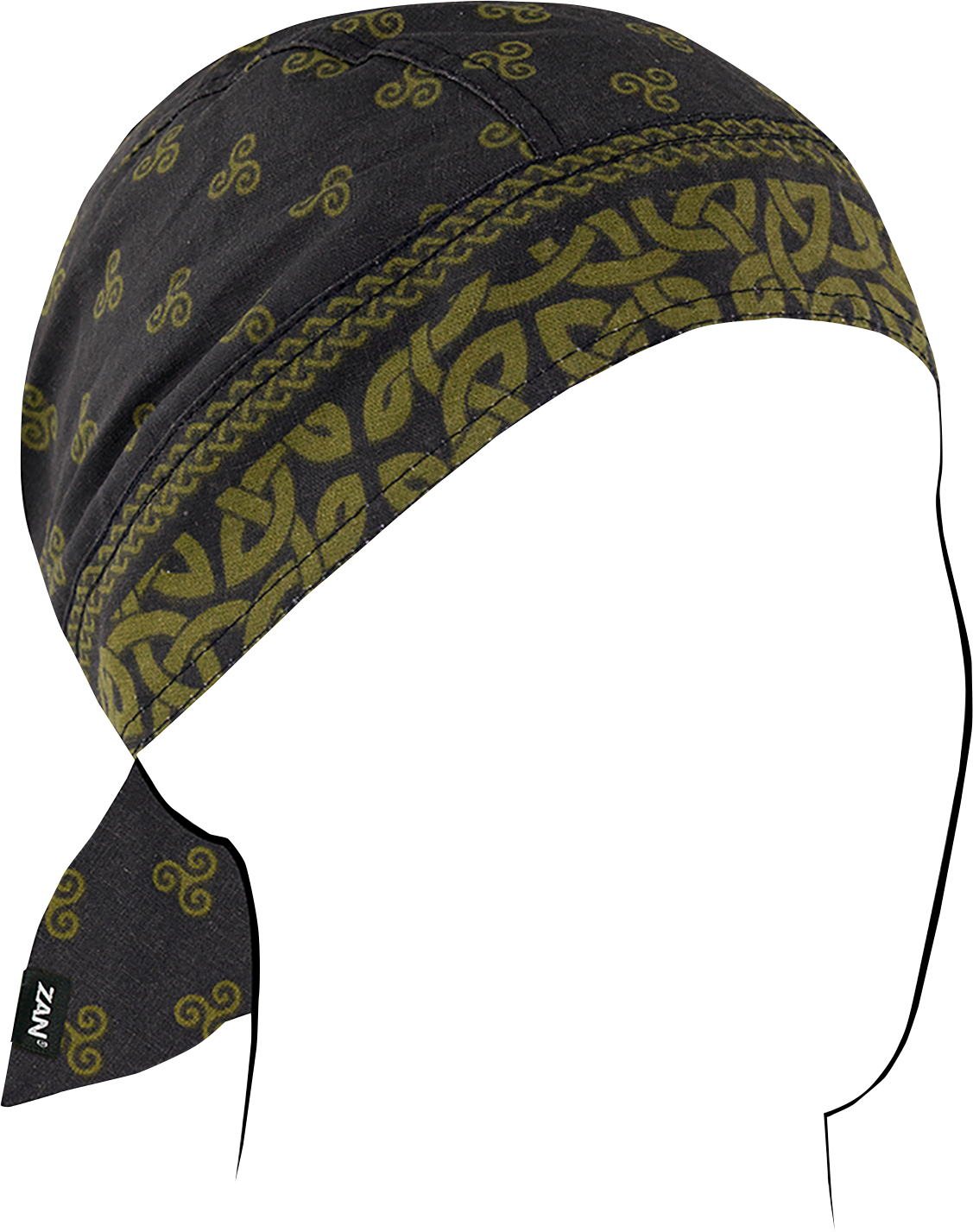 ZAN HEADGEAR Flydanna® Cotton Headwrap - Celtic Paisley Z620