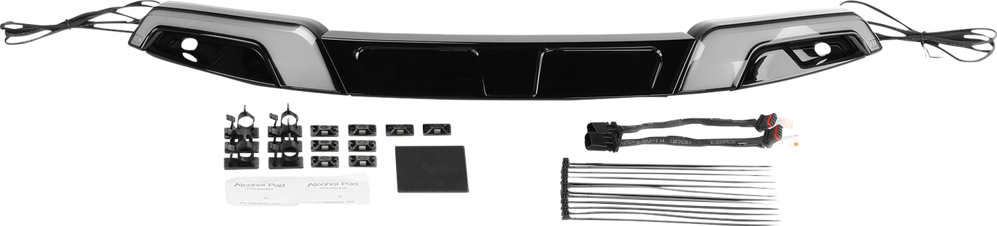 KURYAKYN Windshield Trim - Black KUR2949