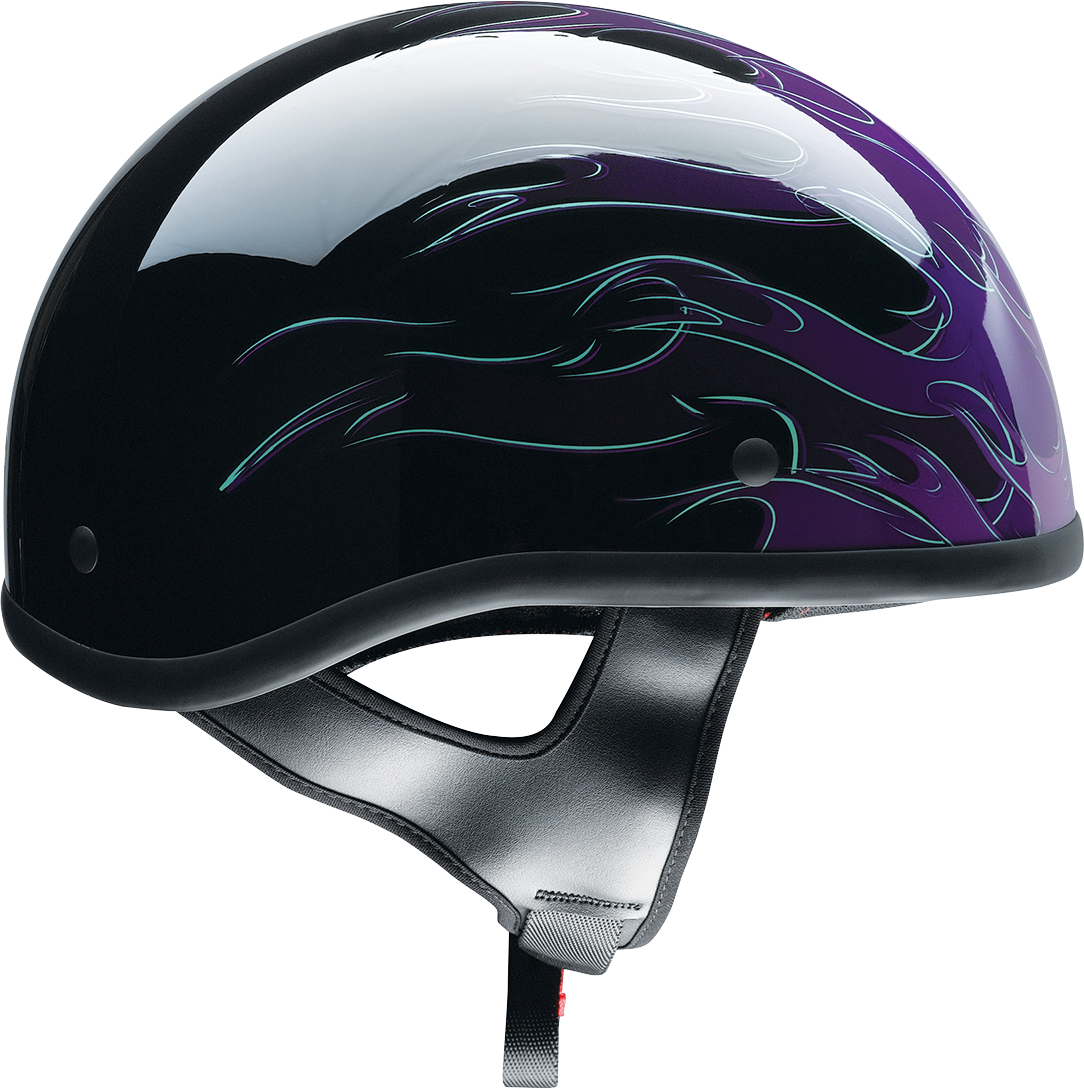 Z1R CC Beanie Helmet - Hellfire - Purple - XS 0103-1338