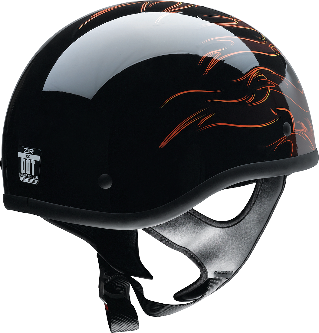 Z1R CC Beanie Helmet - Hellfire - Orange - XS 0103-1345