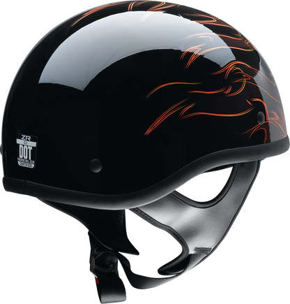 Z1R CC Beanie Helmet - Hellfire - Orange - Large 0103-1348