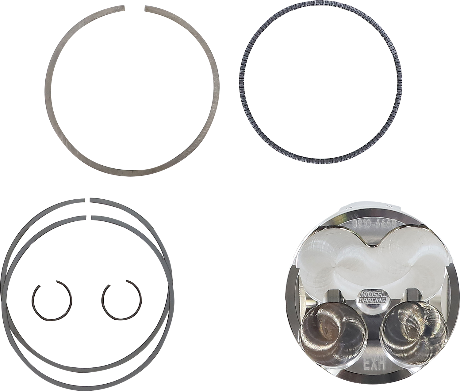 MOOSE OFFROAD Piston Kit - 66.00 mm - Honda MP2044C