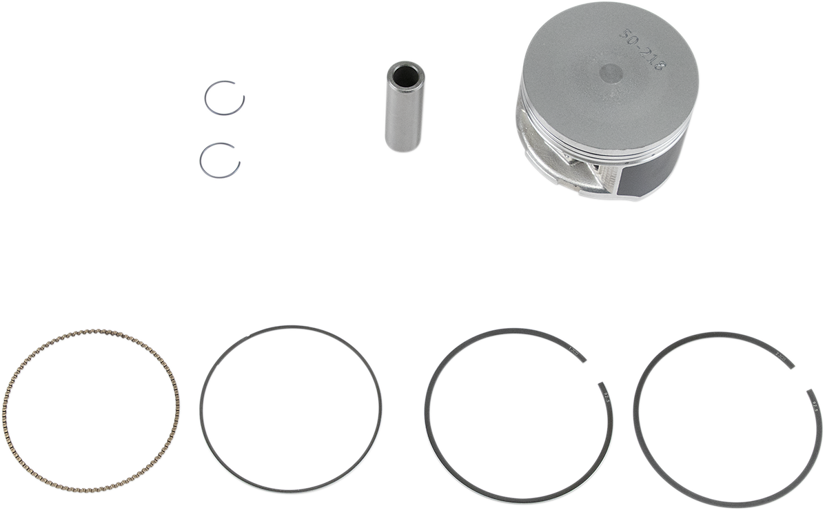 WSM Piston Kit - 92.00 mm - Honda 50-218K