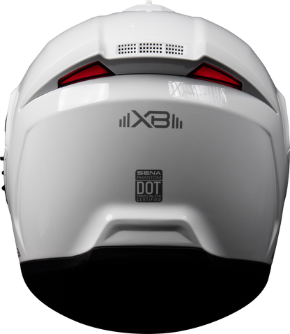 Phantom Xb Smart Ff Helmet White Md