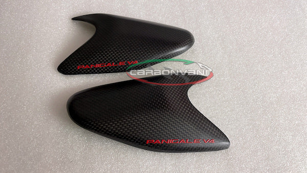 Carbonvani - Ducati Panigale V4 / S / SP (2022+) Carbon Fiber Tank Sliders