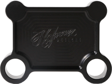 H/D Billet Pull Back Plate Black Batwing